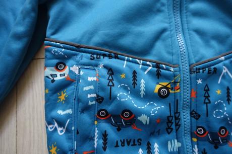 Sofshellová vetrovka lily&dan 98/104, 98