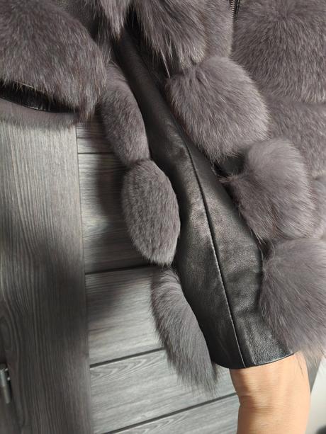 Kozeny kozuch z lisky, s