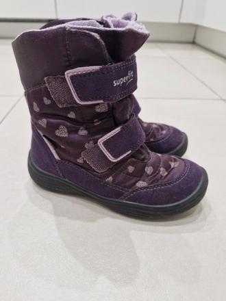 Krásne fialové čižmičky 28, superfit,28