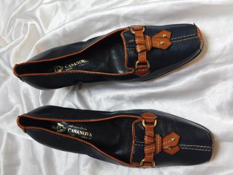 Casanova luxusne kožene topanky, 38
