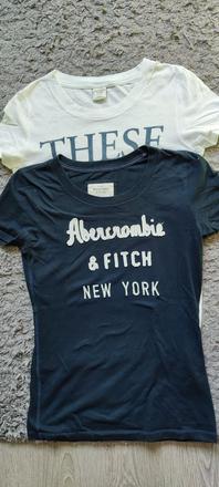 2x tričko a&f, abercrombie&fitch,s