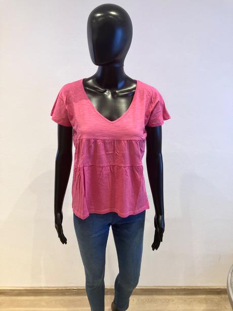 Dámske tričko ležérne ružové (xs), xs