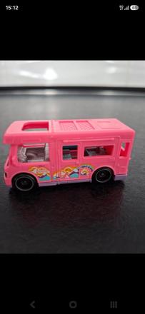 Hot wheels barbie dream camper/obytný príves, 