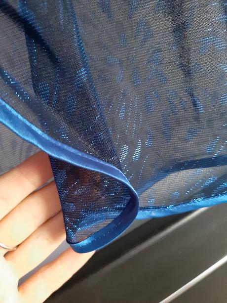 Slávnostný priehľadný cardigan / sačko, s
