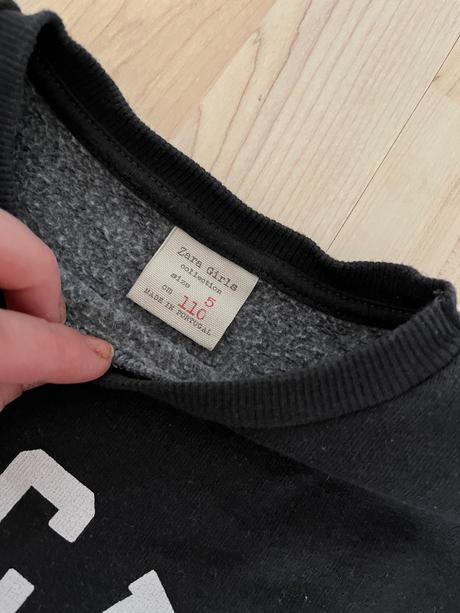 Zara mikinka s koselovym rukavom, zara,110