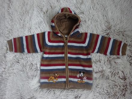 Svetrík zn. h&m disney - veľ. 80/86, h&m,86