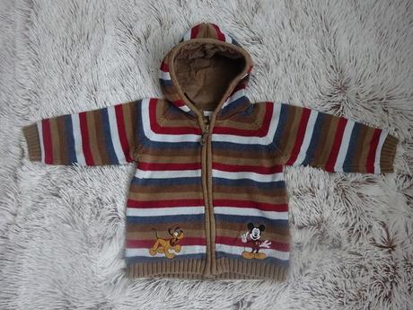 Svetrík zn. h&m disney - veľ. 80/86, h&m,86