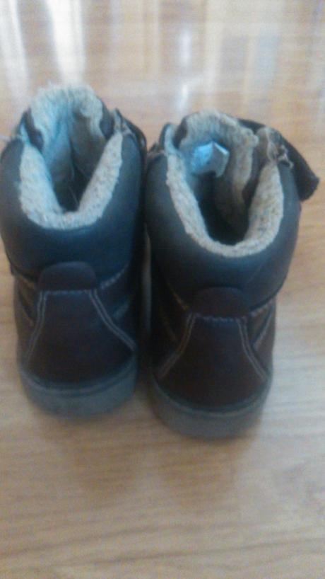 Teplé kožené čižmičky , 29