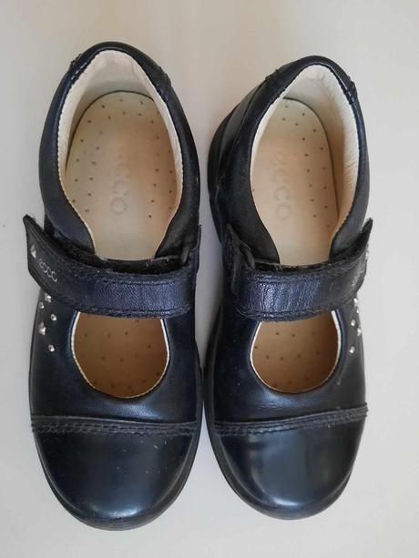 Čierne balerínky ecco, ecco,26