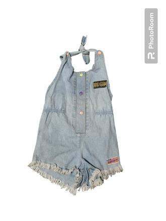 Dievčenský rifľový overal, 116