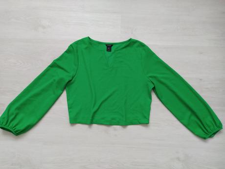 Zelená blúzka, sinsay,s