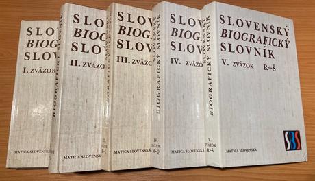 Predám slovenské biografické slovníky,