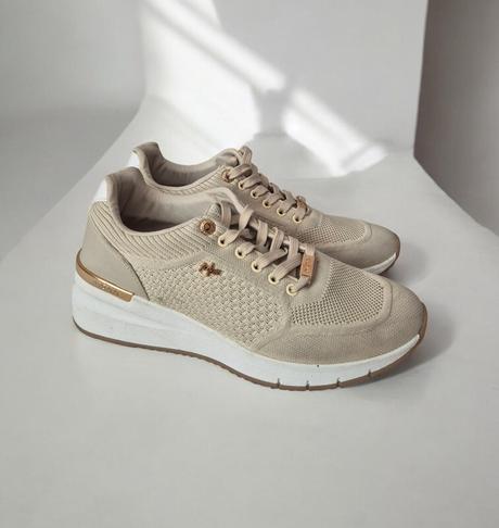 Dámske béžové tenisky mexx, mexx,40