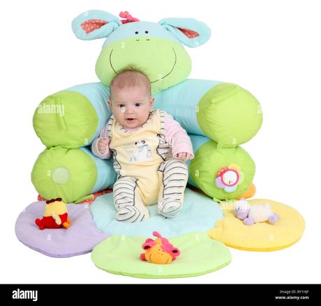 Podporná sedačka / vankúš na učenie si sadnúť, 