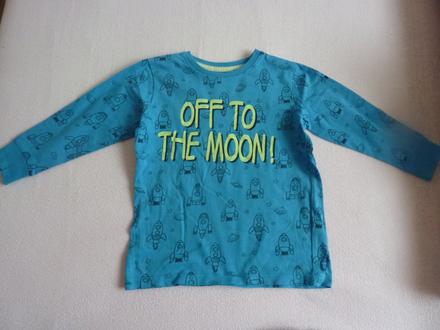 Trička dlhý rukáv 2ks, pepco,104