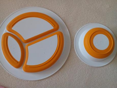 Flaska + tanieriky avent, 