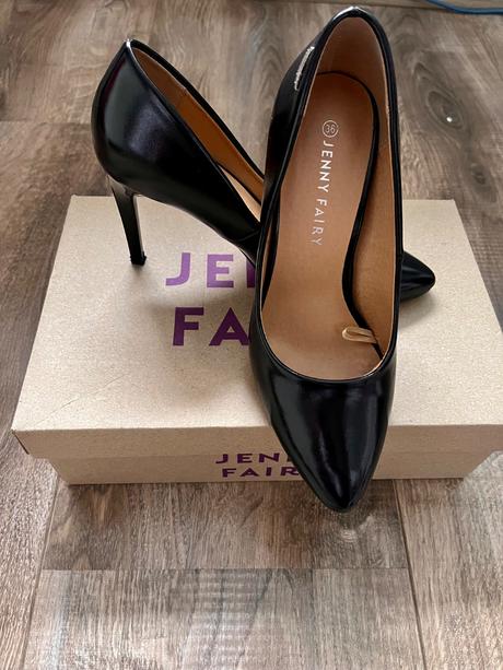 Čierne lodičky ccc, 36