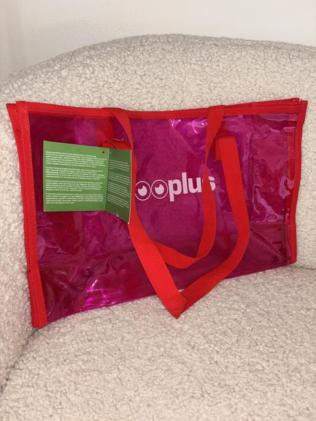 Vinylova plážová taška zooplus,