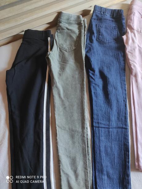 Balík legíny 140 hm, h&m,140