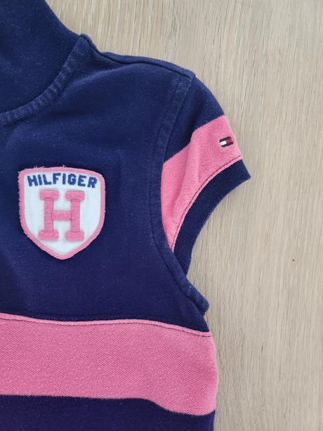 Šaty modro-ružovo-biele tommy hilfiger, tommy hilfiger,110