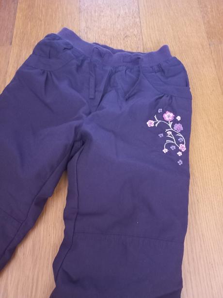 Mierne oteplené nohavice, palomino,122