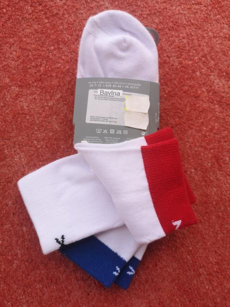 Michael kors pánske ponožky 3 páry veľkosť 40-46, michael kors,40 / 42 / 44 / 46