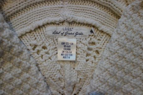 Pletená vesta 122/128, h&m,122