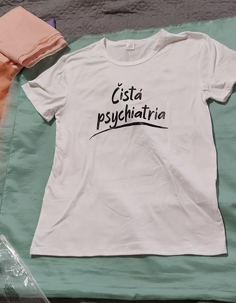 Tričko čistá psychiatria, s