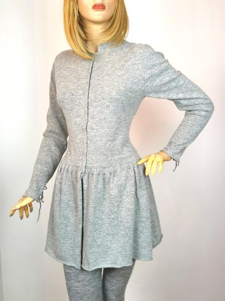 Hunkydory - merino svetríkové šaty, m