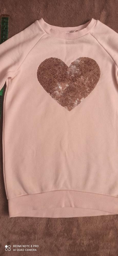 Predĺžená mikina  na 2-3 roky, h&m,92