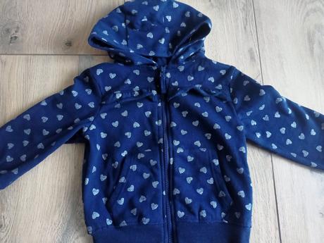 Mikina so srdiečkami 98, kiki&koko,98