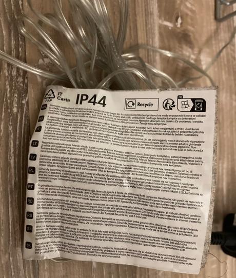 Led svietiaci vianočný sob, 