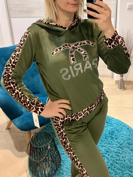 Dámska zamatová súprava, l / m / xl