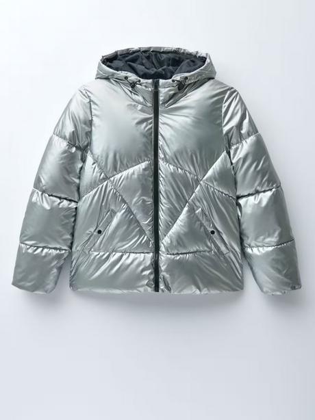 Lesklá páperová bunda, house,s