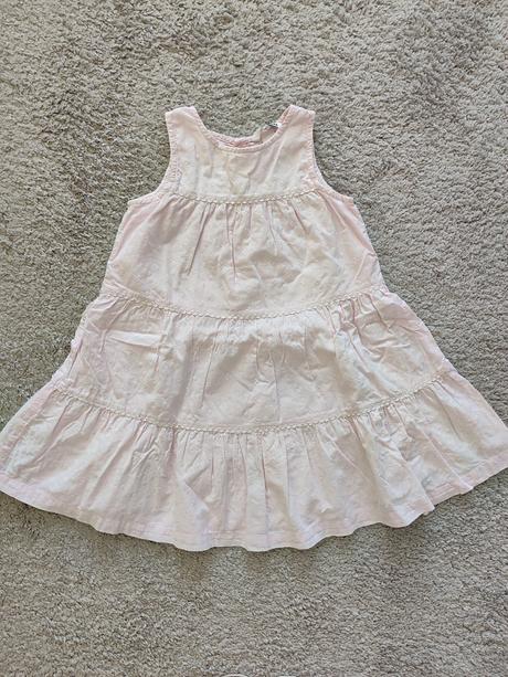 Šatky svetlo ružové, h&m,104