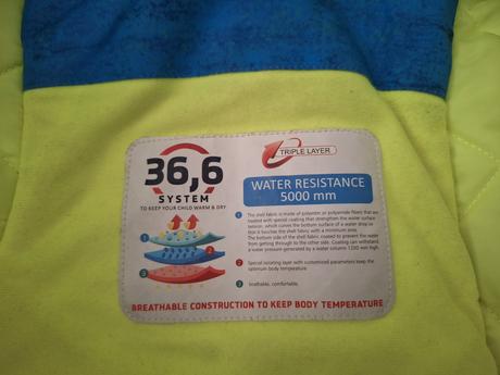 Lyžiarska bunda coccodrillo, coccodrillo,128