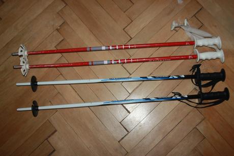 Lyžiarske palice - 80 cm - cena za pár, 80 cm