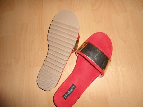 Cerveno-zlate slapky primadonna, 40