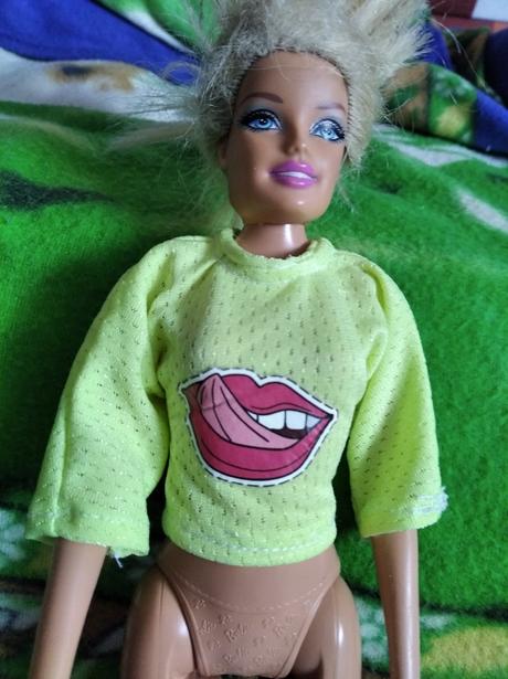 Tričko dlhy rukav pre barbbie,