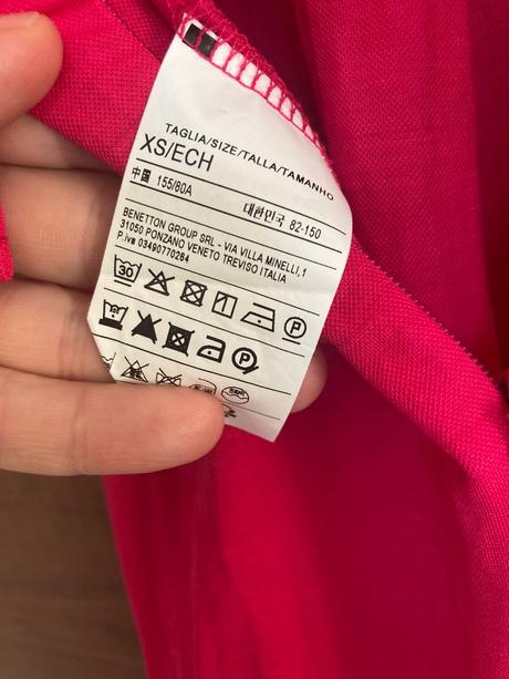 Letne šaty benneton, benetton,s