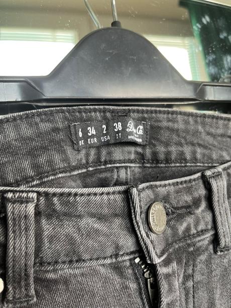 Primark skinny uzke jeans džinsy rifle čierne, primark,xs