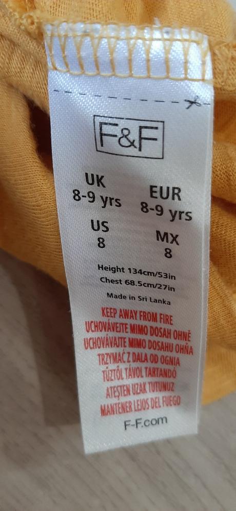 Horcicove tricko s cipkou, f&f,134