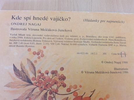 Leporela kde spí hnedé vajíčko, 