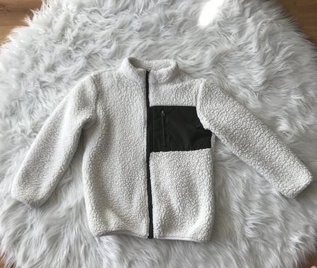 Štýlová dievčenská "teddy" bunda, bonprix,140