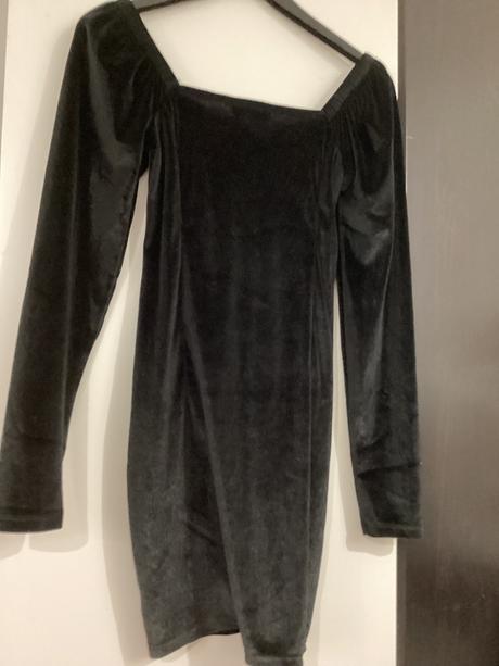 Cierne mini šaty, sinsay,xs