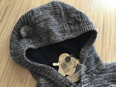 Krasny dvojradový svetrík bavlneny, lupilu,86