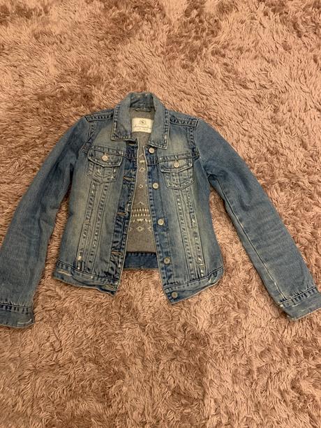 Rifľova bunda zateplena, abercrombie&fitch,164