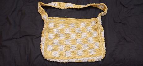 Háčkovaná taška handmade, 