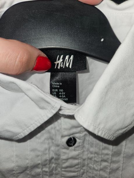 Košeľa elegantná h&m 110, h&m,110