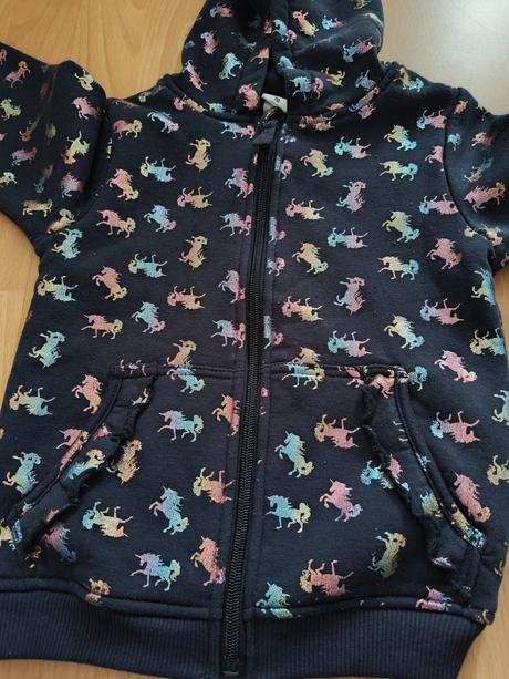 Mikina s jednorožcami vel. 110, kiki&koko,110